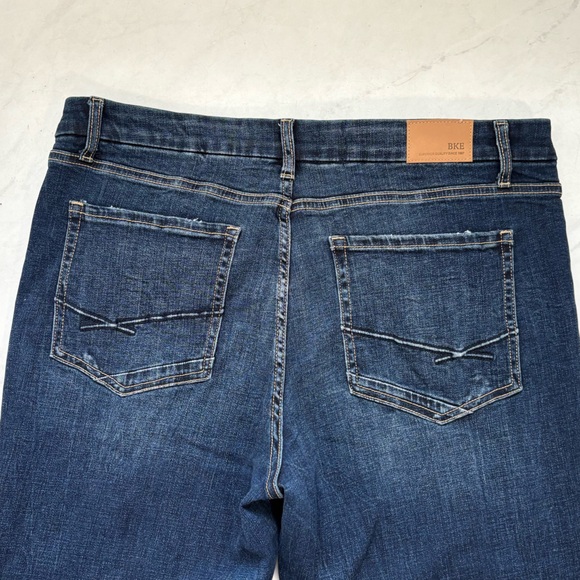 BKE Size 32 Gabby Curvy Fit High Rise Ankle Skinny Jeans Dark Wash Western - Picture 4 of 7